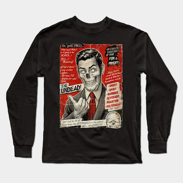 Join the Undead Long Sleeve T-Shirt by Moutchy